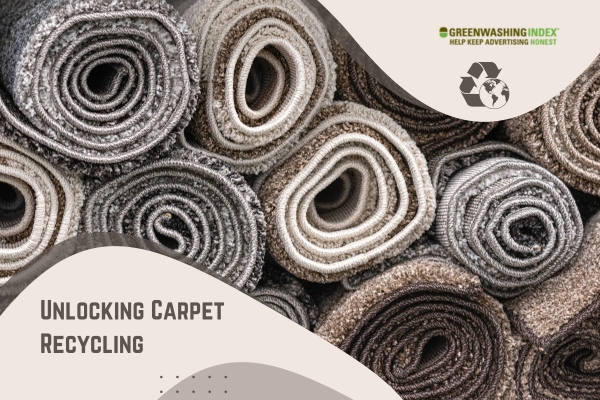 carpet ready to be recycled