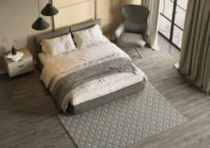 Natural wool carpet example hypoallergenic and sustainable